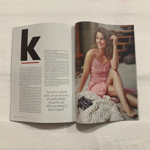Shape Keri Russell “Her Blueprint for Everyday Joy” Issue April 2020 Magazine - Picture 3 of 6